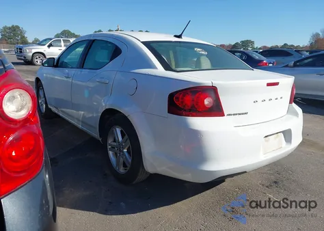2012 Dodge Avenger Sxt z USA, uszkodzony, nr VIN 1C3CDZCB5CN142231